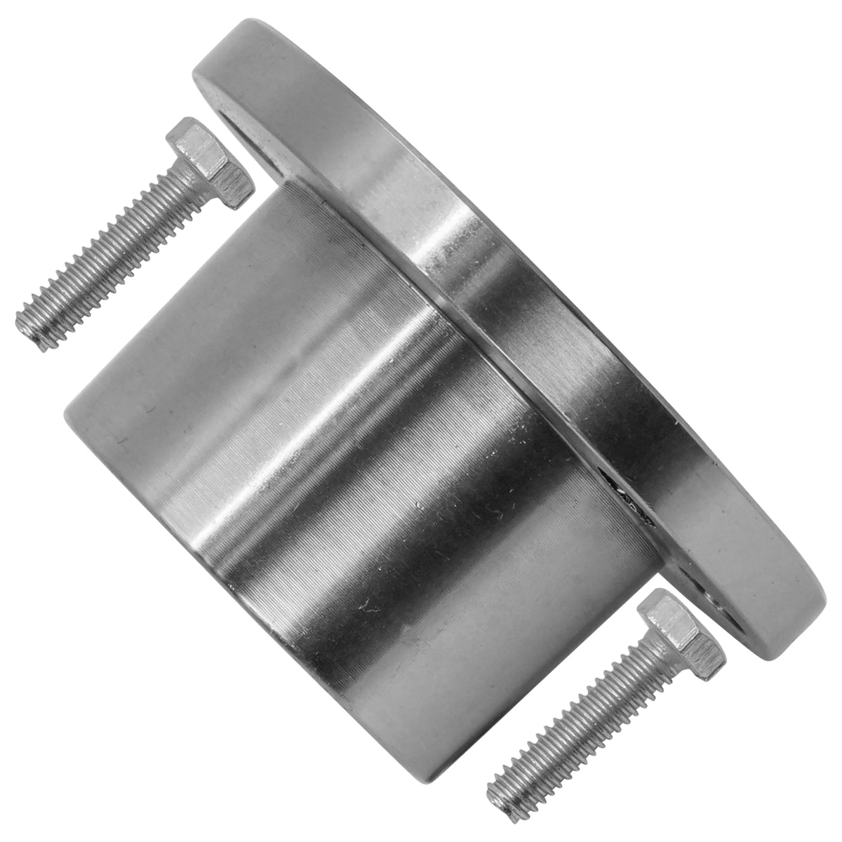 Caltric Deck Spindle Pulley Split Tapered Hub Bushing Compatible with Wright Stand Stander 71460111