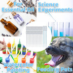 1mL Pipettes Dropper 100PCS Disposable Plastic Transfer Pipettes