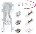 WED75HEFW0, WED9200SQ0/1, WED7300XW0, MED3500FW0 Replacement for Whirlpool (Cabrio/Duet) & Maytag (Bravos XL) Dryer Heating Element Kit MEDB880BW0, MEDB725BW0, MEDB850YW2, MEDB850WQ0.