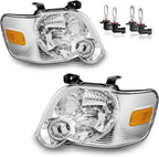 Headlights W/Bulbs for 2006-2010 Ford Explorer