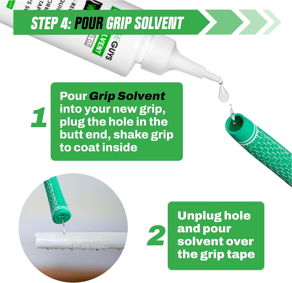 Golf Grip Kits for Regripping Golf Clubs - Professional Quality - Options Include Hook Blade, 15 or 30 Tape Strips, 5