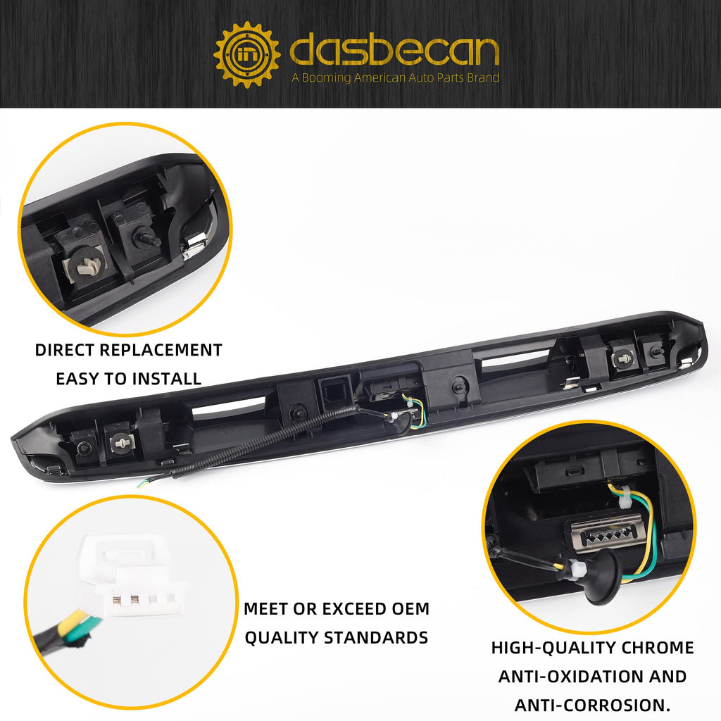 Dasbecan Tailgate Liftgate Handle Compatible with Nissan Pathfinder 13-19