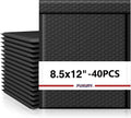 Black Bubble Mailers 8.5x12" Padded Envelopes 40 Pack #2