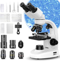 Compound Binocular Microscope for Adults, Professionals&Kids