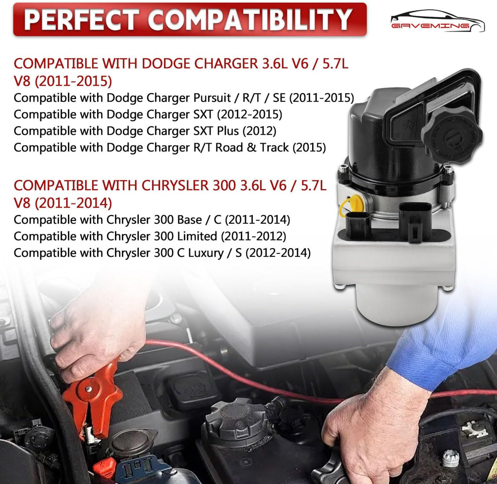 Power Steering Pump Fit for Dodge Charger 3.6L 5.7L RWD 2011-2015