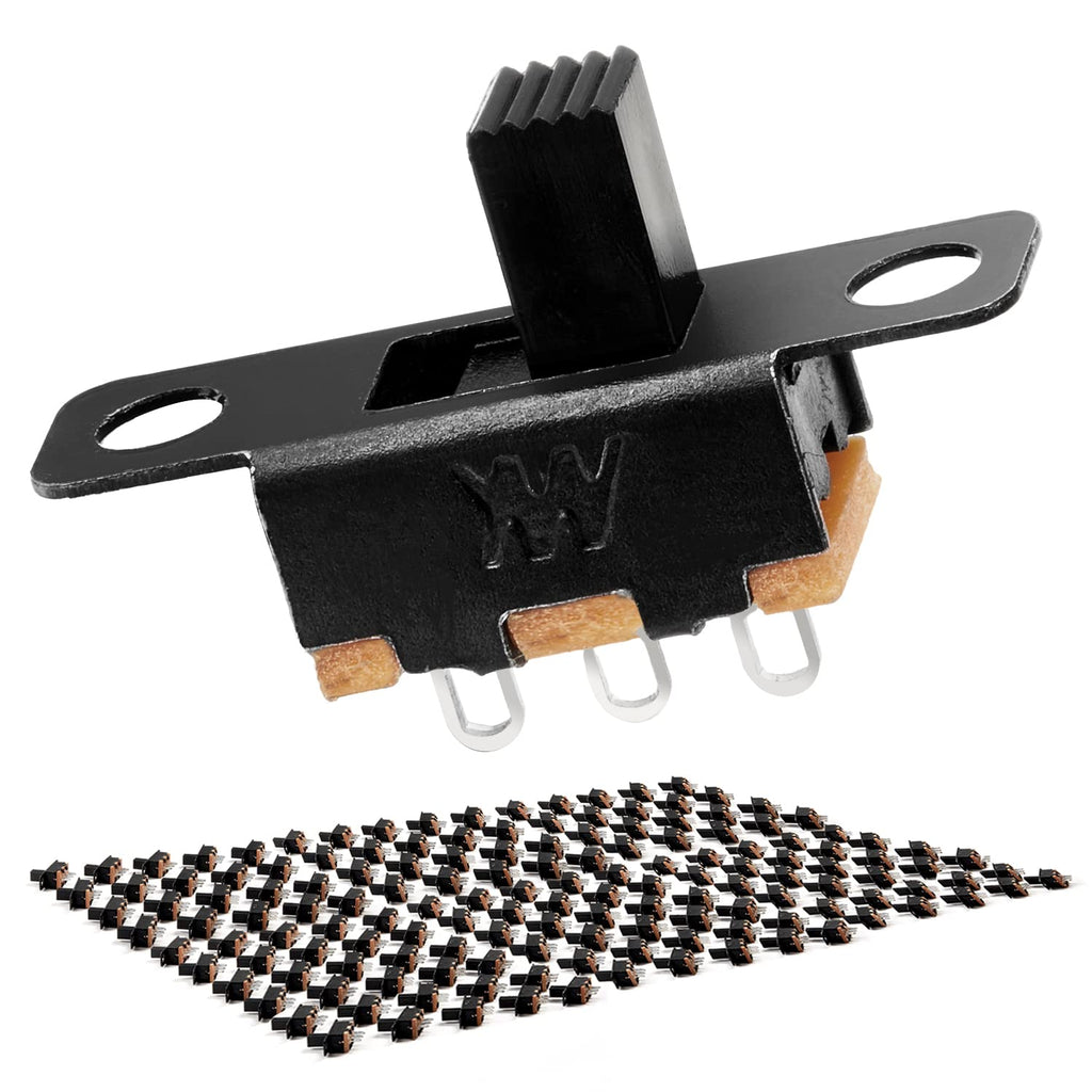 Chanzon SPDT Micro Slide Switch 1p2t 2 Position 150pcs(SS12F15) 5mm Toggle