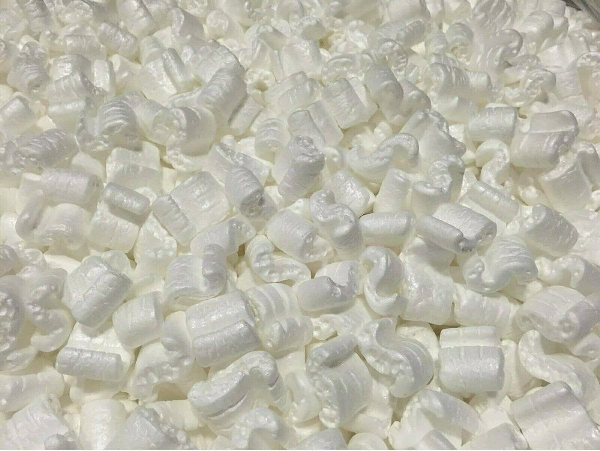 Packing Peanuts Shipping Anti Static Loose Fill 60 Gallons 8 Cubic Feet White