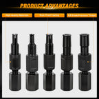 9PCS Blind Inner Bearing Puller Set with Slide Hammer 8-32MM Collets