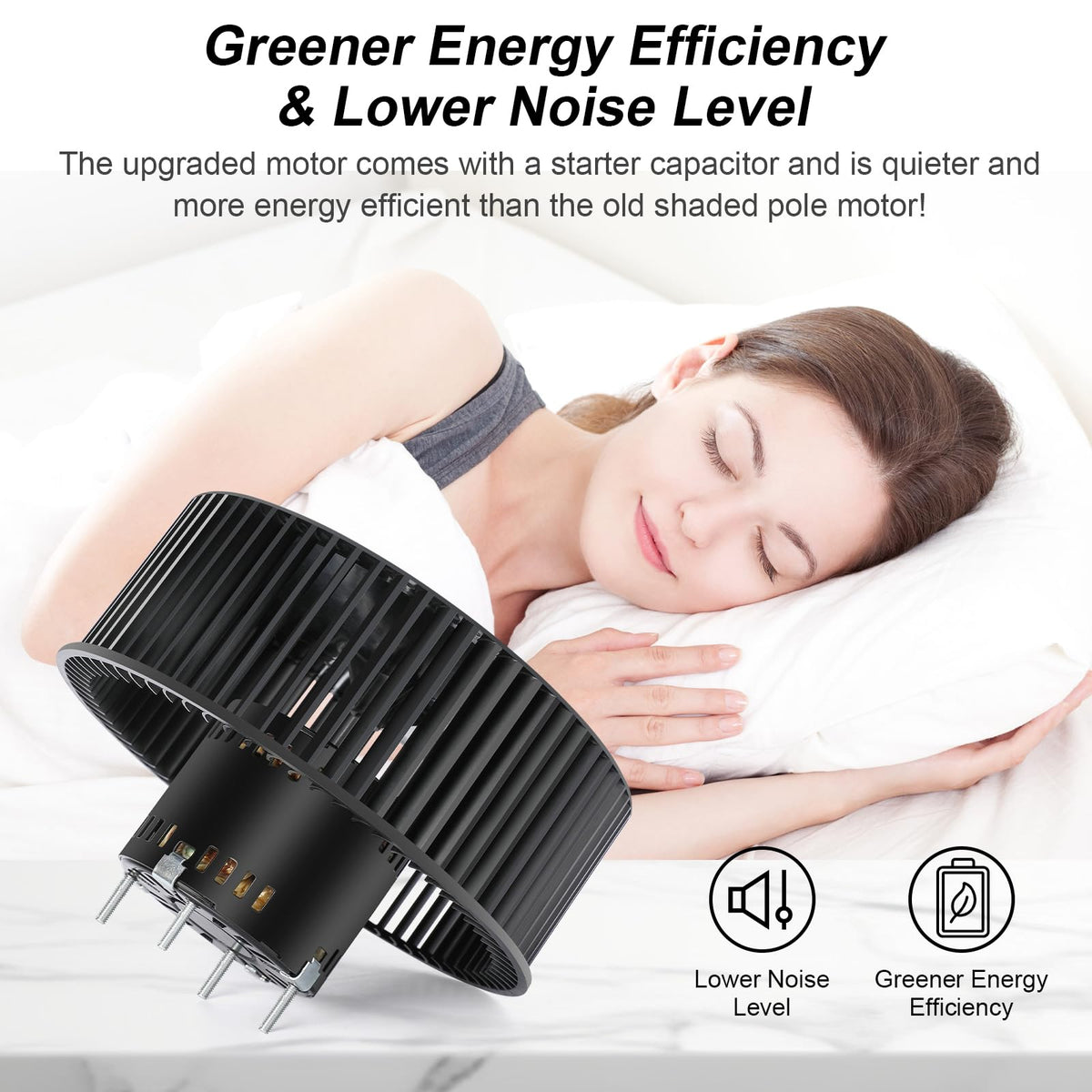 S97018218 S97020971 S97020048 Exhaust Fan Motor and Blower Wheel
