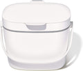 Good Grips EASY-CLEAN COMPOST BIN - WHITE - 1.75 GAL/6.62 L
