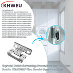 【Galvanized Ultra Durable】 2-Pcs WE01X25317 OEM Genuine Dryer Door Hinges