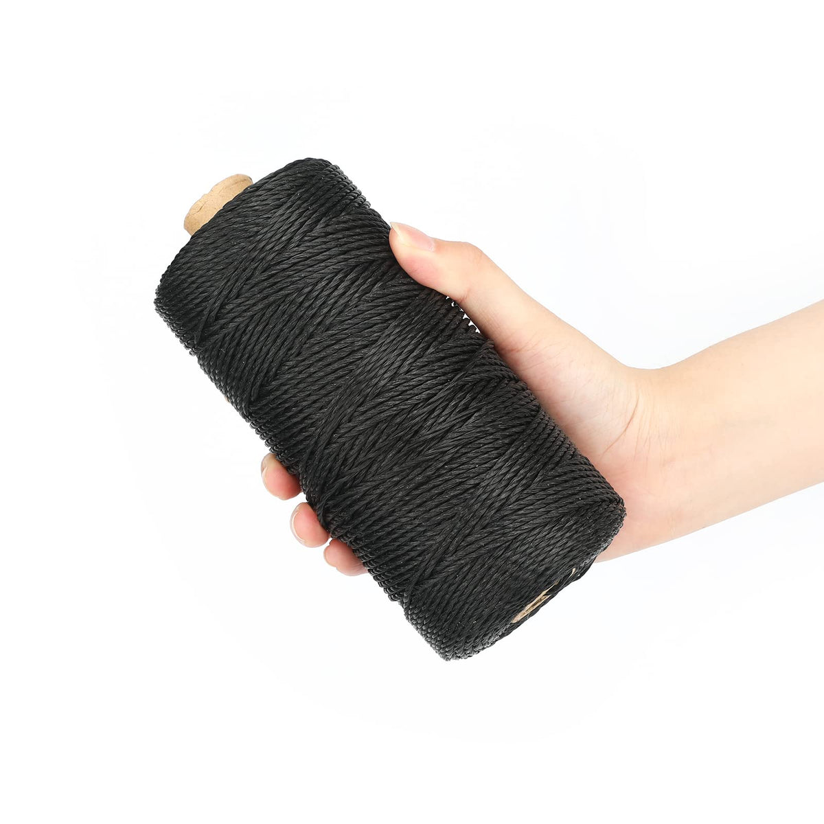 426 Feet Black Nylon Twine #36 Mason Nylon String Line, Gardening Nylon String, Durable Twisted Construction String
