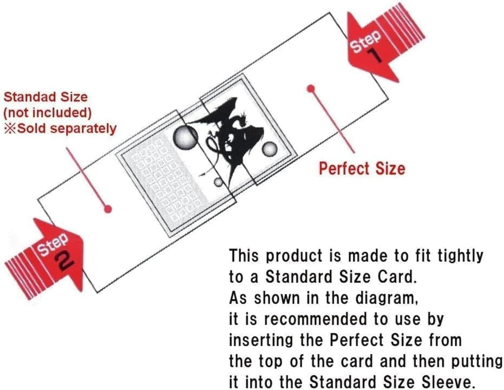 100 Karte Barriere Perfekte Größe (10 Packungen/Gesamt 1000) | 10 Packs / 1,000 Sleeves Total – 100 soft sleeves per