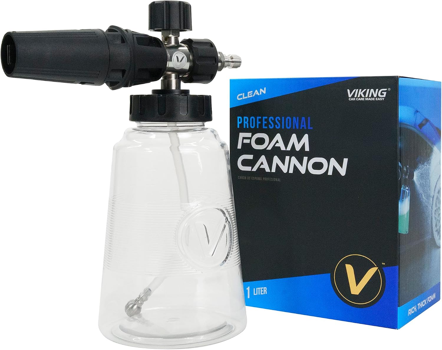 Foam Cannon for Pressure Washer with 1/4" Quick Connect, for Cars | Thick Foam Car Wash Foam Sprayer, Adjustable
