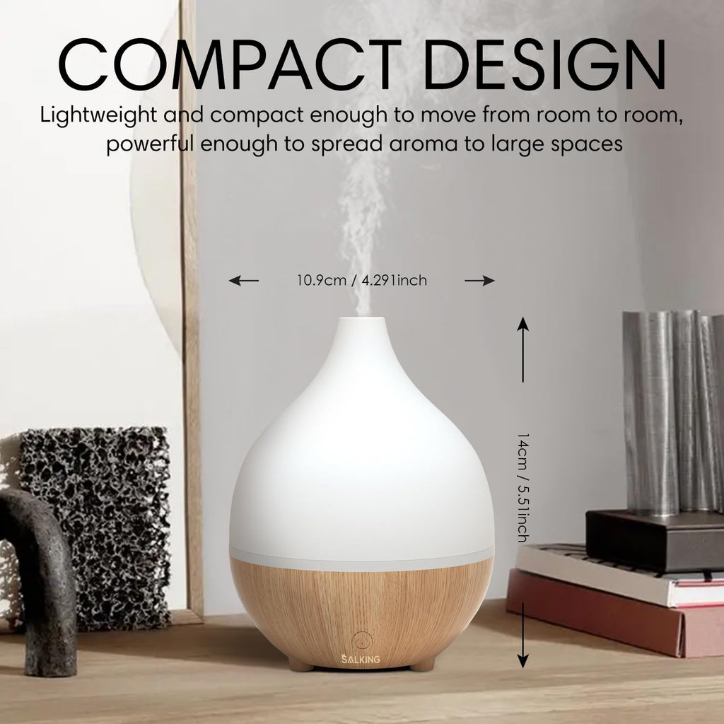 Essential Oil Diffuser 2 Pack, 100ml Aromatherapy Diffuser for Home