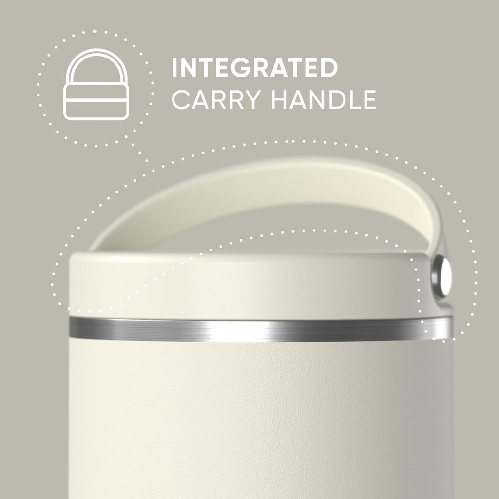 25oz Stainless Steel Vacuum Insulated Food Jar for Hot Food and Cold Food, Wide Mouth Leak-Proof Soup Jar for Adults