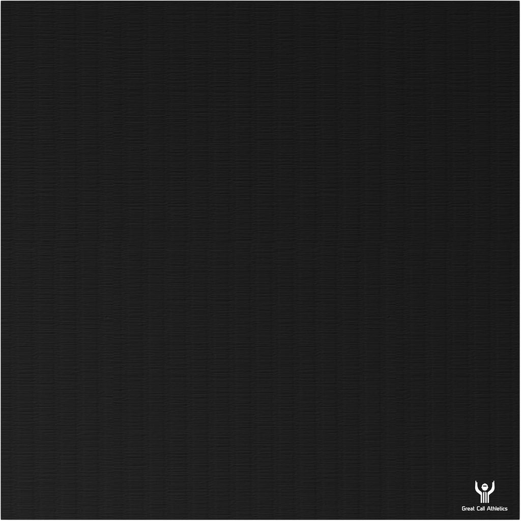 10’ x 10’ Black Tatami Mat 1.25" Thick Collegiate Quality Flexi Roll Jiu Jitsu Mats Home bjj Tape Garage