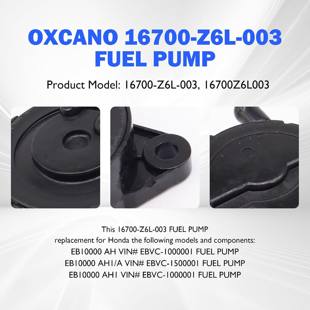 16700-Z6L-003 Fuel Pump Compatible with GX630 GX630R GX630RH GX660