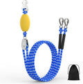 Heavy Duty Boat Tow Harness for Tubing, Self Centering Boat Tow Rope for Tubing 1-4 Riders with 360° Rotating Pulley