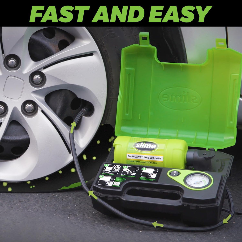 50159 Flat Tire Repair Kit, Smart Spair Ultra, All-in-one Solution, Repairs and Inflates, Truck/SUV, 15 Min Fix