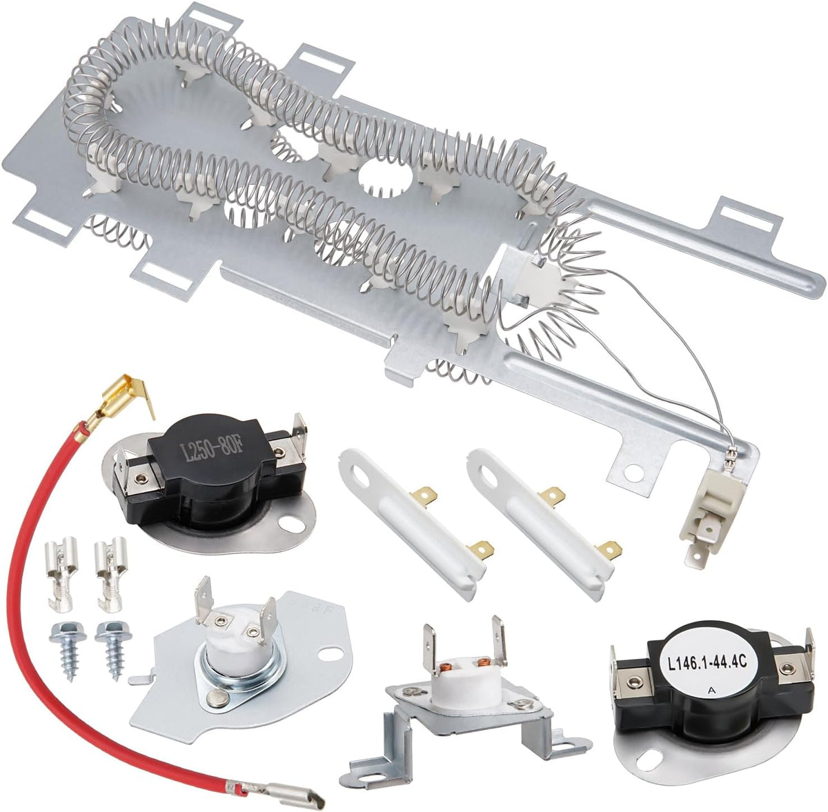 WED86HEBW0 WED8740DW1 WED92HEFC0 Dryer Heating Element Kit for Whirlpool