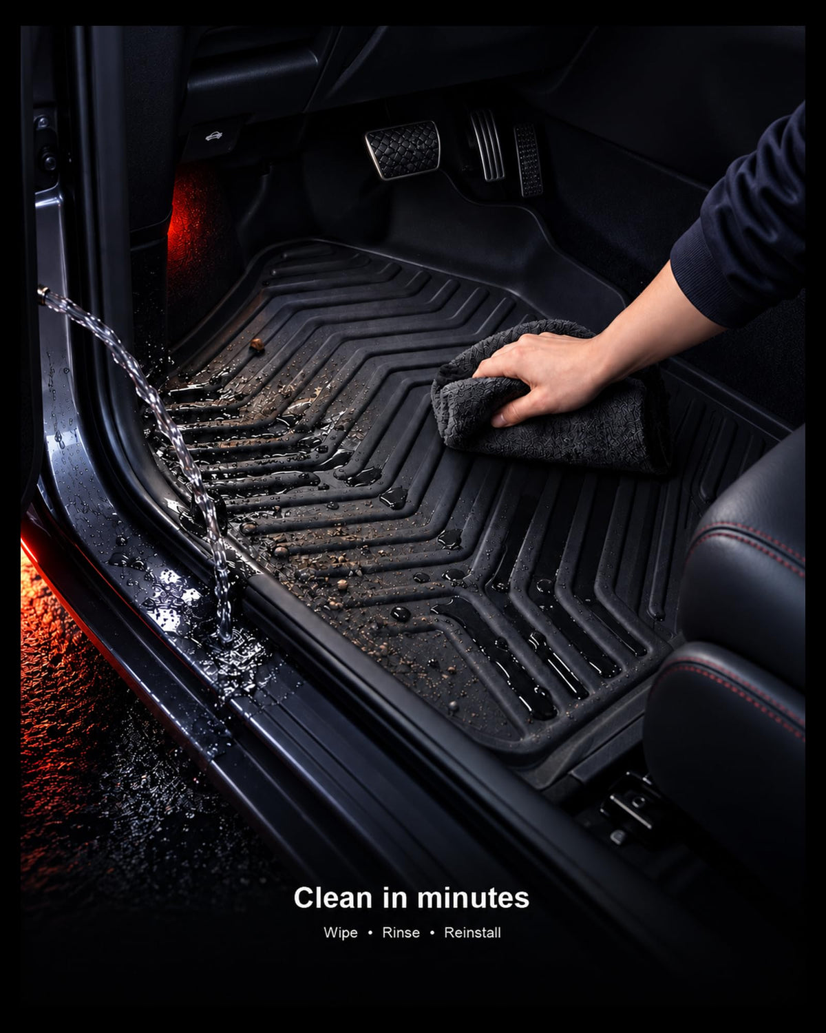 Cargo Liners 3PCS Fit Tesla Model S 2015-2020