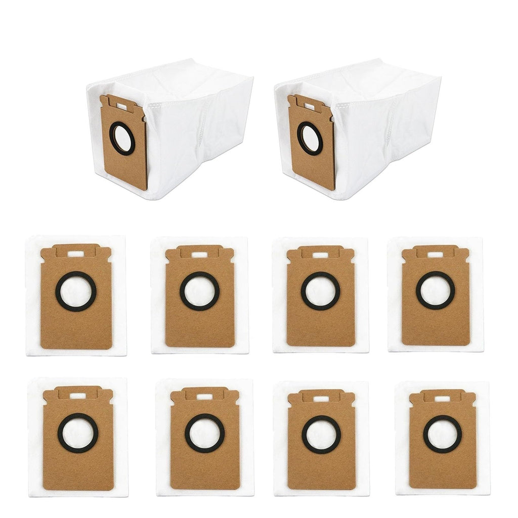 10 Pack Compatible for Roborock Disposable Dust Bag for Auto Empty Station