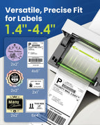 Shipping Label Printer, Bluetooth Thermal 4x6 Label Printer White
