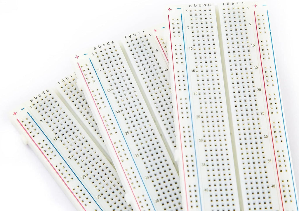 3 Pcs Breadboard 830 Point PCB Board MB-102 Solderless Prototype Universal PCB Bread Board for DIY Kits Arduino Proto Raspberry Pi