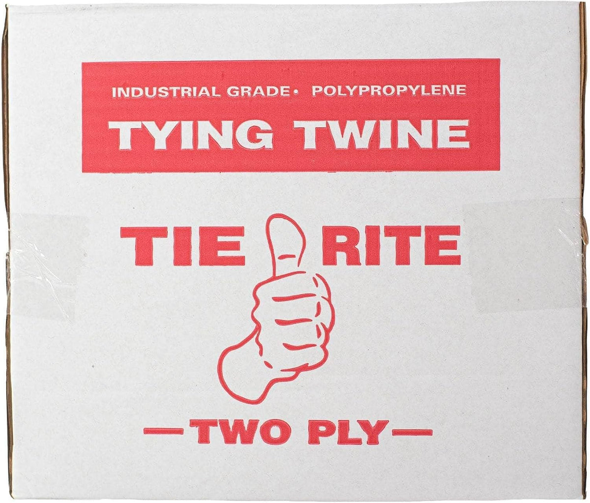 Polypropylene Tying Twine – Bundling Twine for Pulling, Loading, Packing – Weather Resistant Pull Line - 327 lb.
