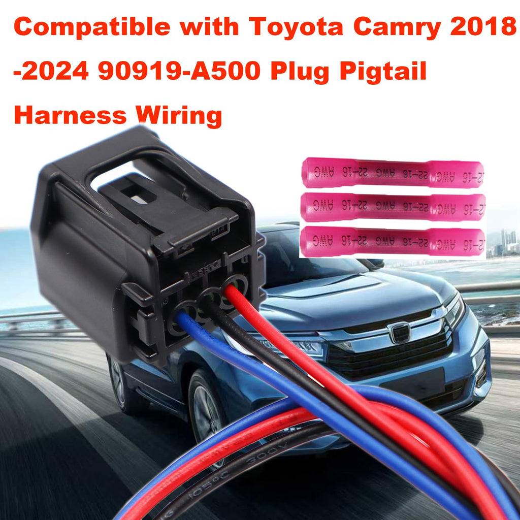 Domiloud Camshaft Position Sensor Connector Compatible with Toyota
