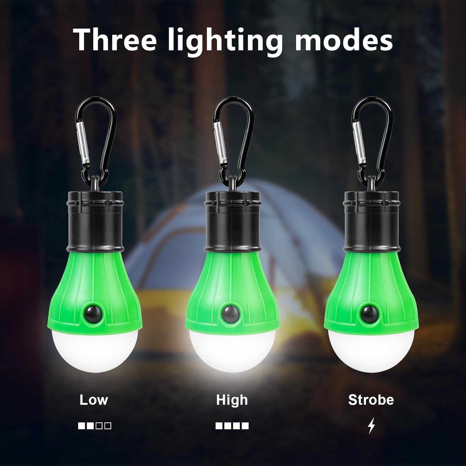 Led Camping Lantern USB Rechargeable,Outdoor Tent Lights for Camping Hanging,Kids with Clip Hook Camping Flashlight