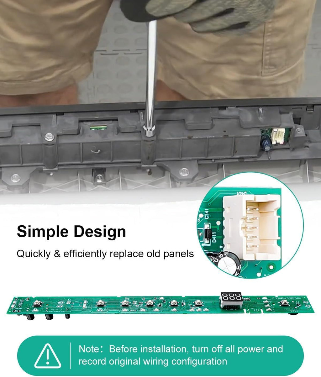 WD21X31910 WD21X23461 User Interface Control Board Fit for GE Dishwasher
