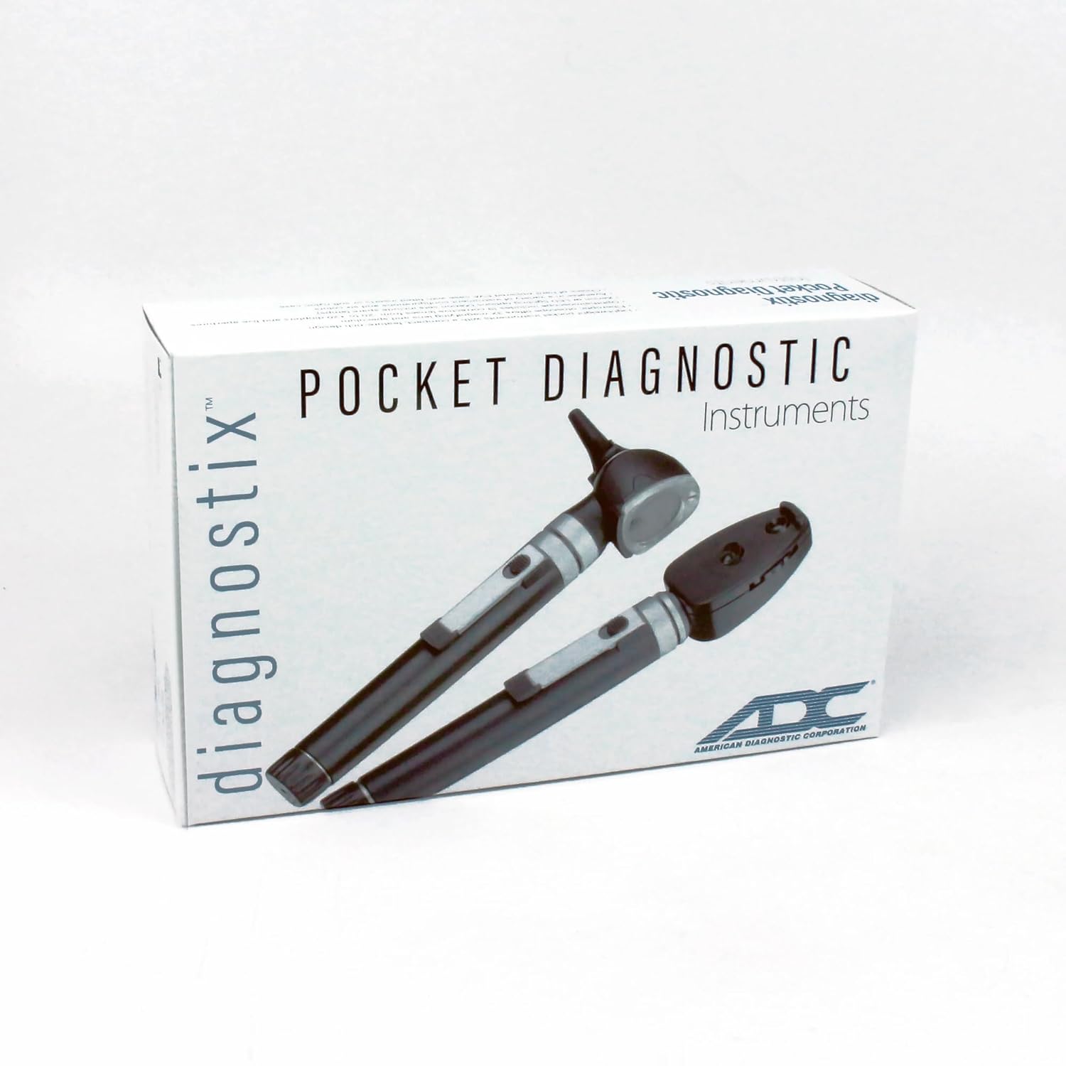 Diagnostix 5110 Professional Otoscope/Ophthamoscope Pocket Set, 2.5V | Full-featured set with two heads and two