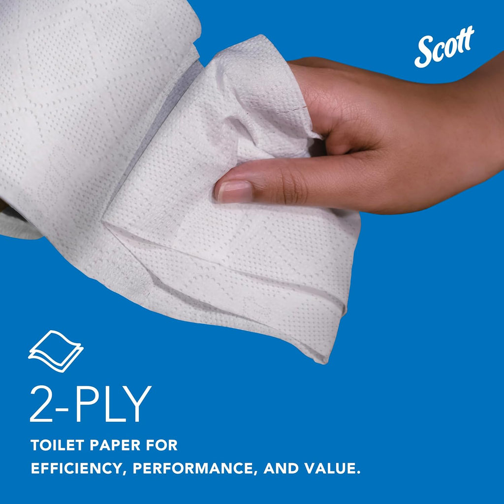 Standard Roll Toilet Paper, Bulk, 20 Rolls (13607)