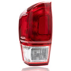 Left Side Rear Tail Light Housing Compatible with 2016-2022 Toyota Tacoma with Brake Lamp With Bulb Replace