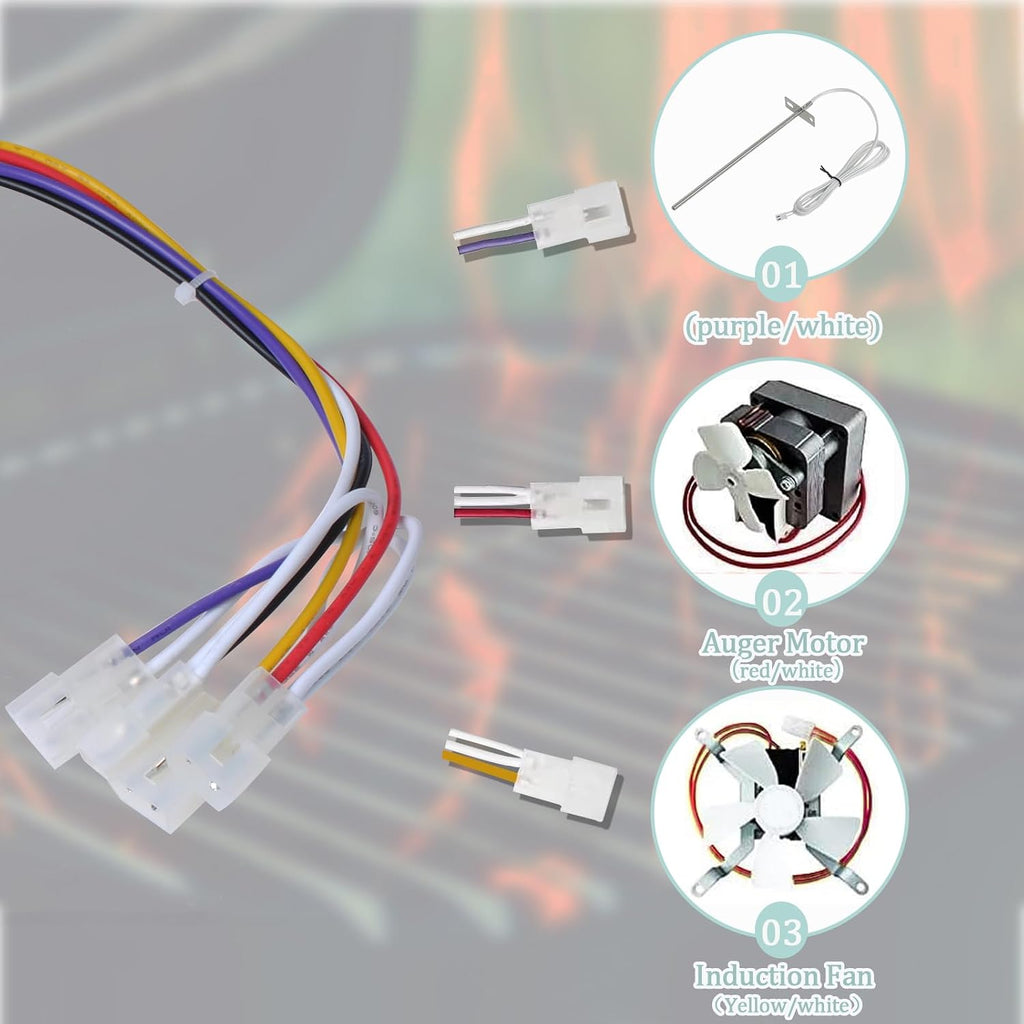 Upgrade Control Board kit Compatible with Pit Boss Pellet Grill Panel
