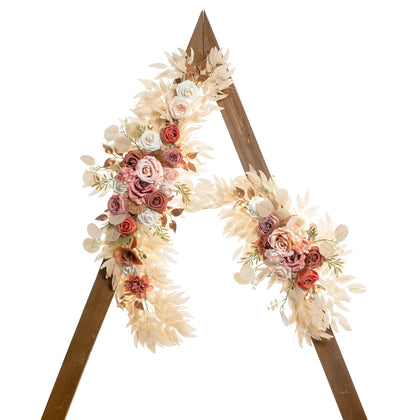 Artificial Wedding Arch Flowers, 2 Large Floral Swags