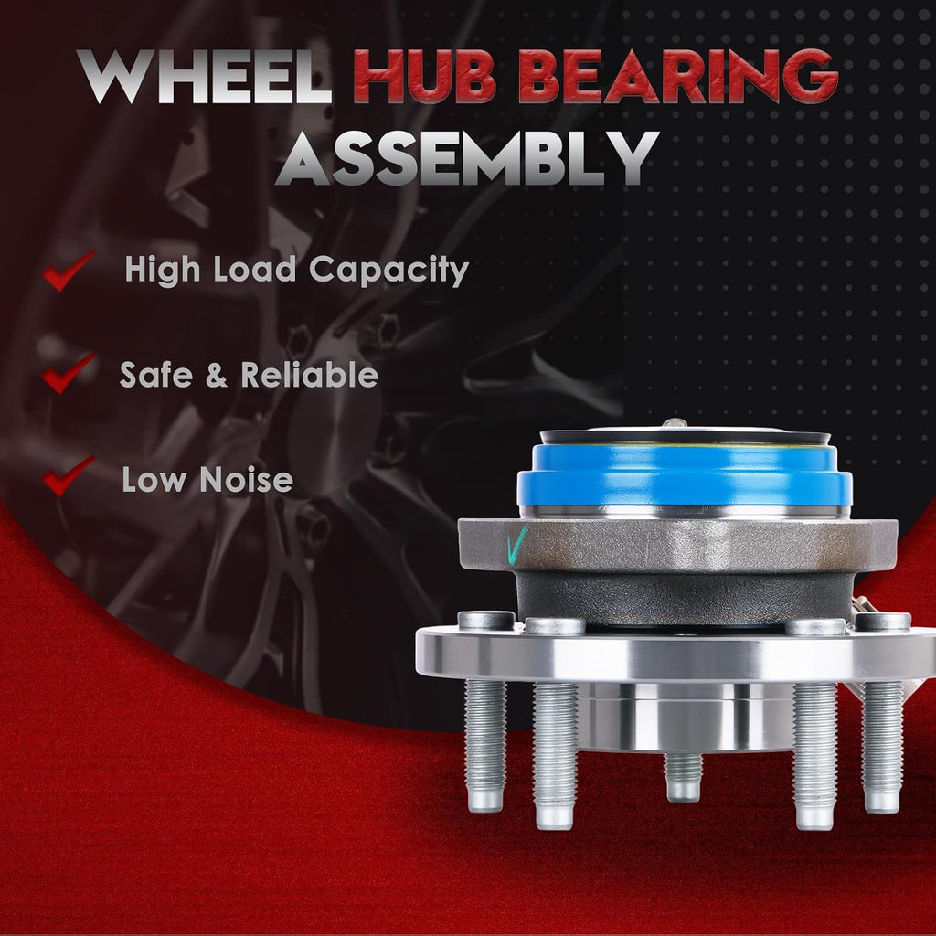 Betthand 513121 Front Wheel Bearing and Hub Assembly for 00-13 Chevy Impala