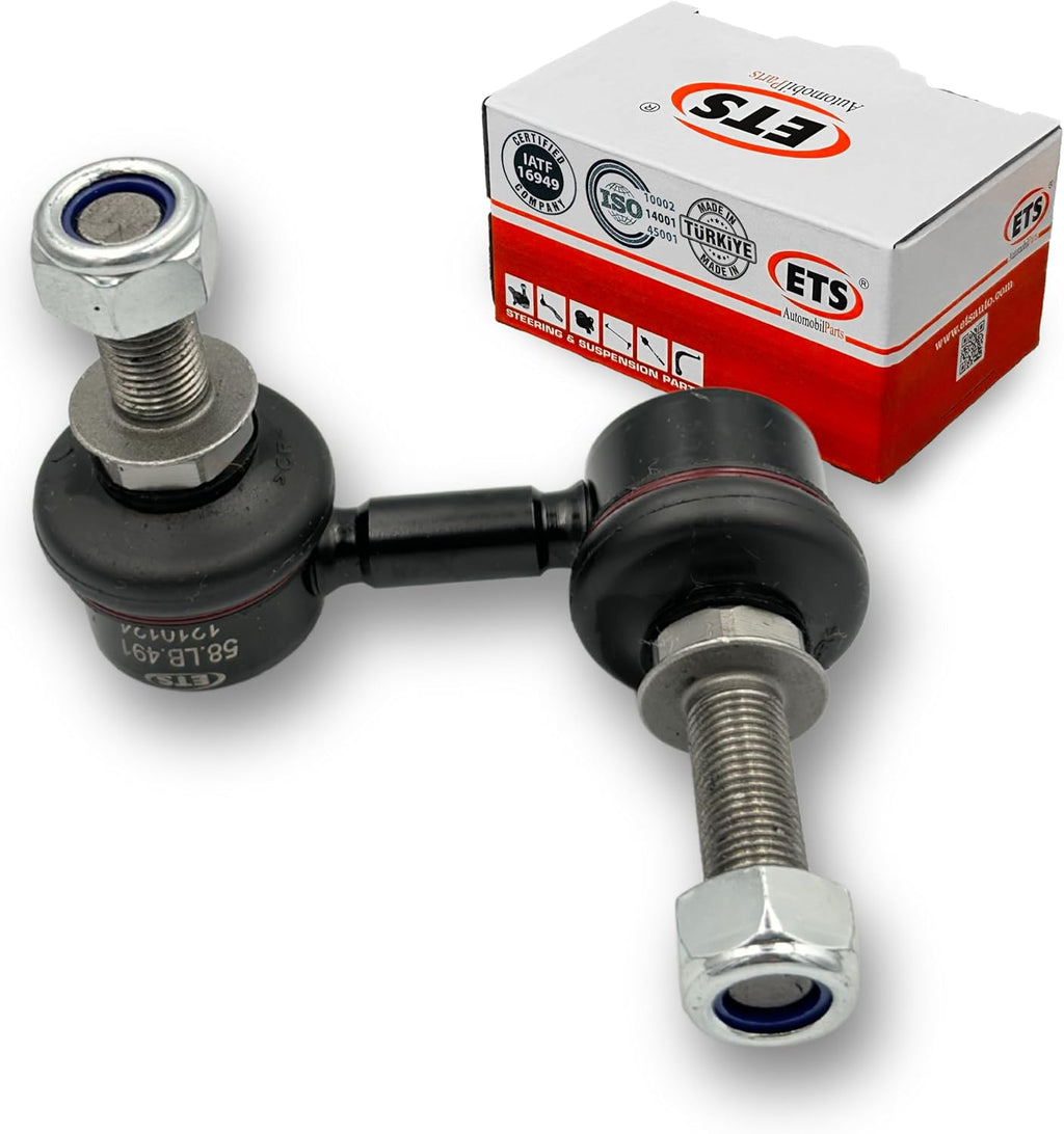 ETS 2Pc Front LH RH Stabilizer Sway Bar End Link Kit K750210 K750209 Fits Infiniti 2008-2012 EX35, 2013 EX37, 2011 12 G25, 2007 08 G35, 2009-13 G37, 11-12 M37/M56, 2014-2022 Q50 Q40 Q60 Q70 Q70L QX50
