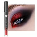 Liquid Red Metallic Eyeshadow - Pigmented True Red Sparkle Goth Eyeshadow for Blue Eyes, Long Lasting Waterproof