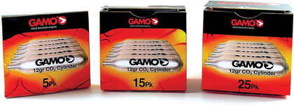 62124701554 Air Gun CO2 Cartridges, 15-Pack | Fits Urban And Coyote - .22 Caliber Magazine - Pcp Rifle Accessory