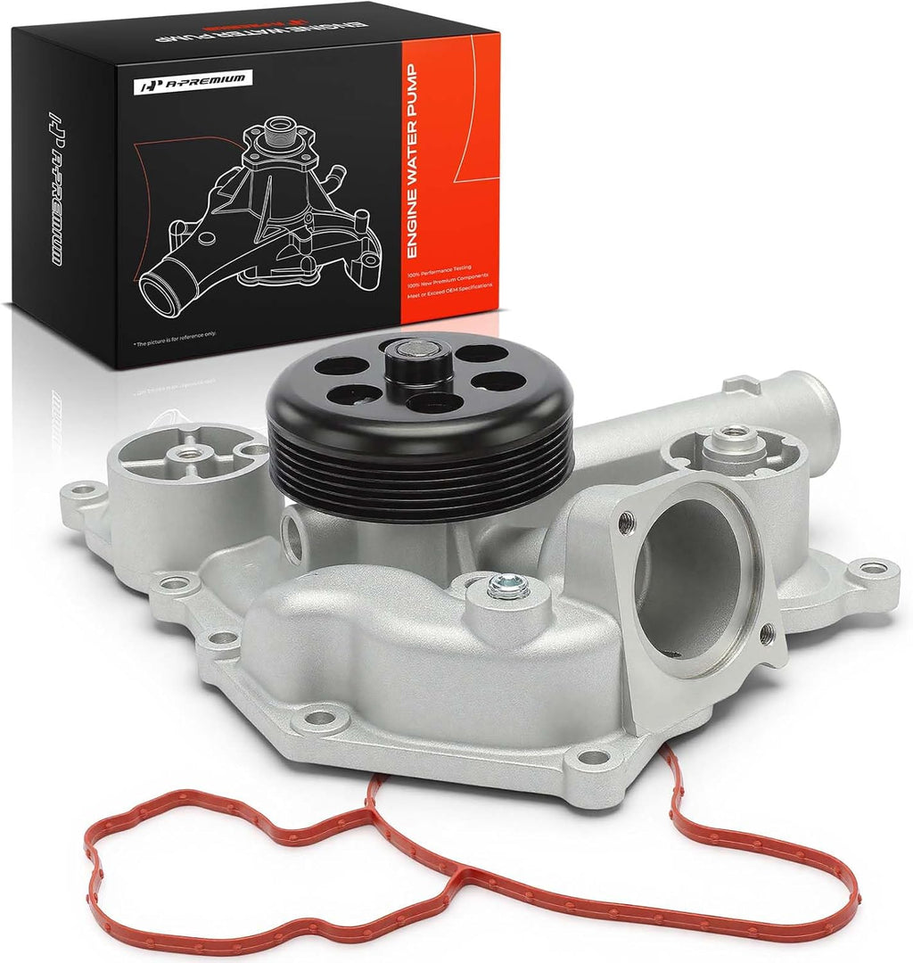 A-Premium Engine Water Pump (OHV V8 5.7L 6.1L) Compatible with Dodge, Jeep