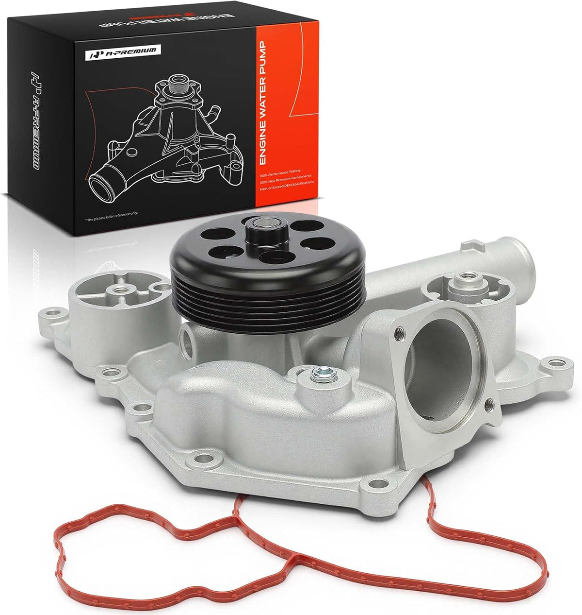 A-Premium Engine Water Pump (OHV V8 5.7L 6.1L) Compatible with Dodge, Jeep