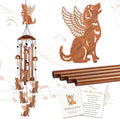 Pet Memorial Wind Chimes, Pet Bereavement Gift for Loss of Pet, Remembrance Sympathy Keepsake, 36" Wind Chime Outdoor