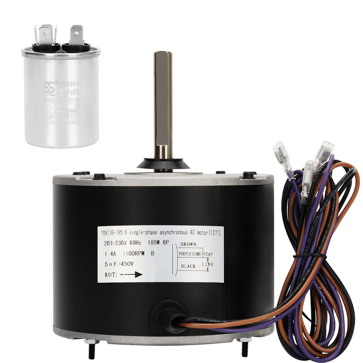0131m00018p Condenser Fan Motor, Replaces Goodman 0131m00018psp