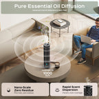 Waterless Cold Air Scent Diffuser Starter Kit with 5 Oils