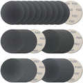 50Pcs 5 Inch Hook and Loop Sanding Discs, Wet Dry Sandpaper Assortment