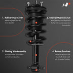 A-Premium Front Struts with Coil Spring Compatible with Chevrolet & GMC