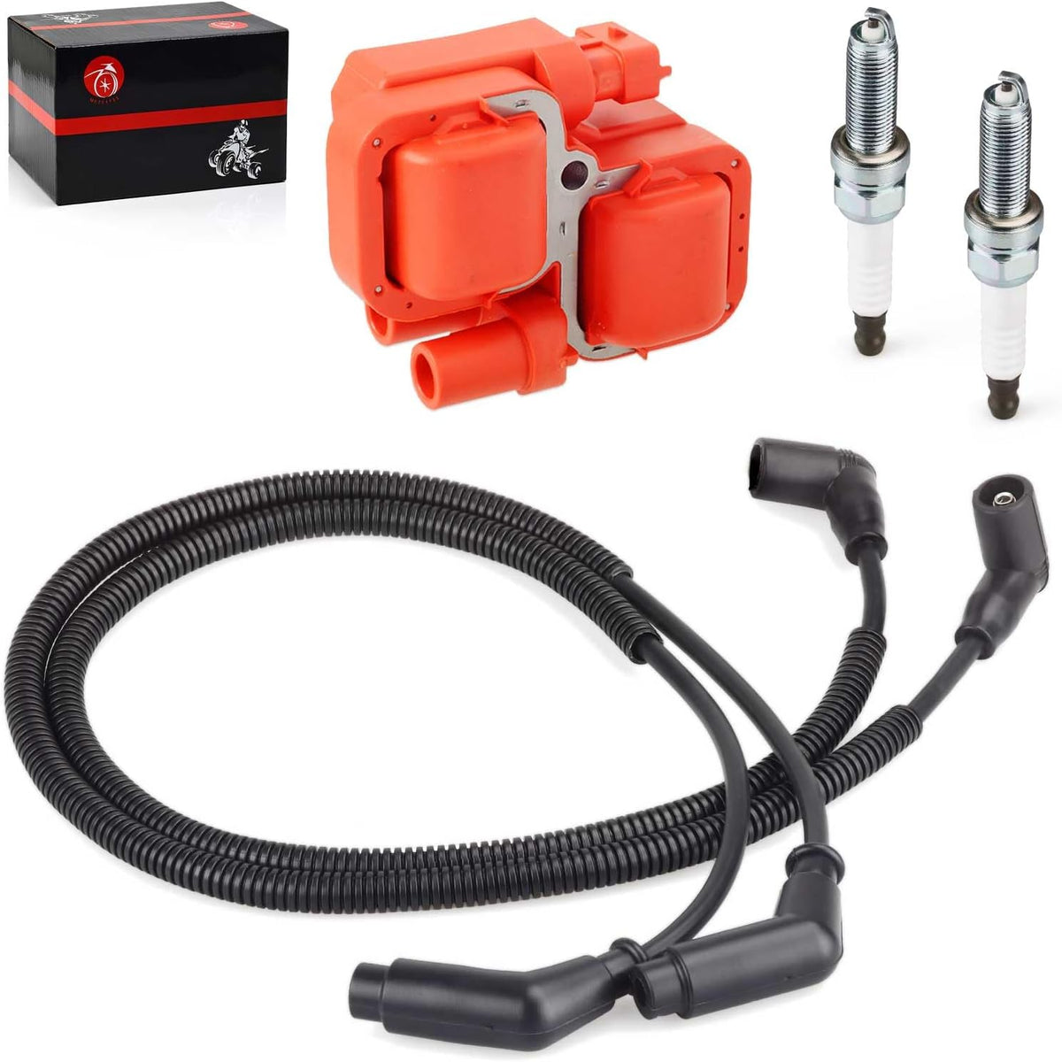 Ignition coil & Spark plug Wire Cap for Can-Am Commander Max 1000R 18-23